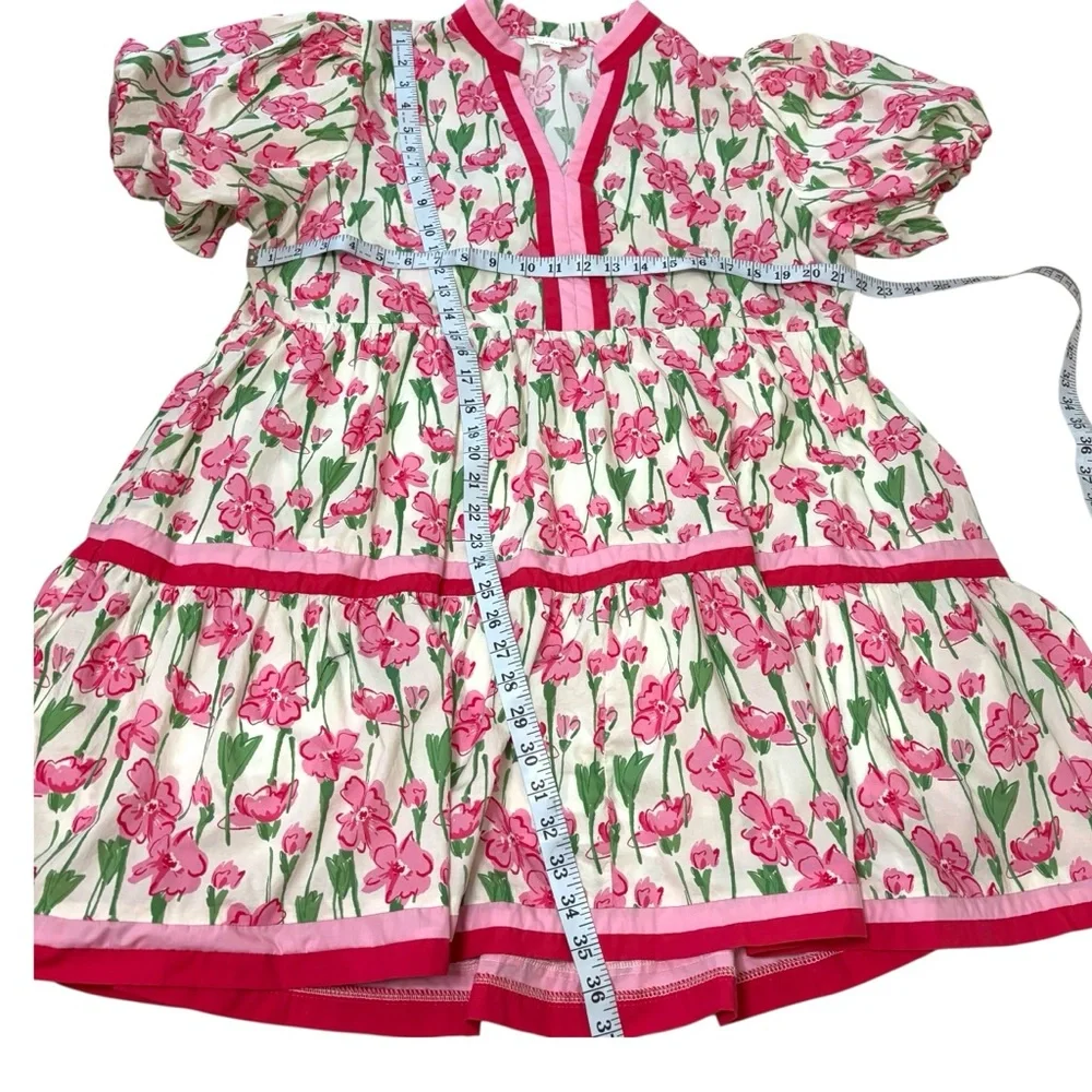 Entro Naturally Chic Floral Print mini dress size XL - Picture 8 of 9